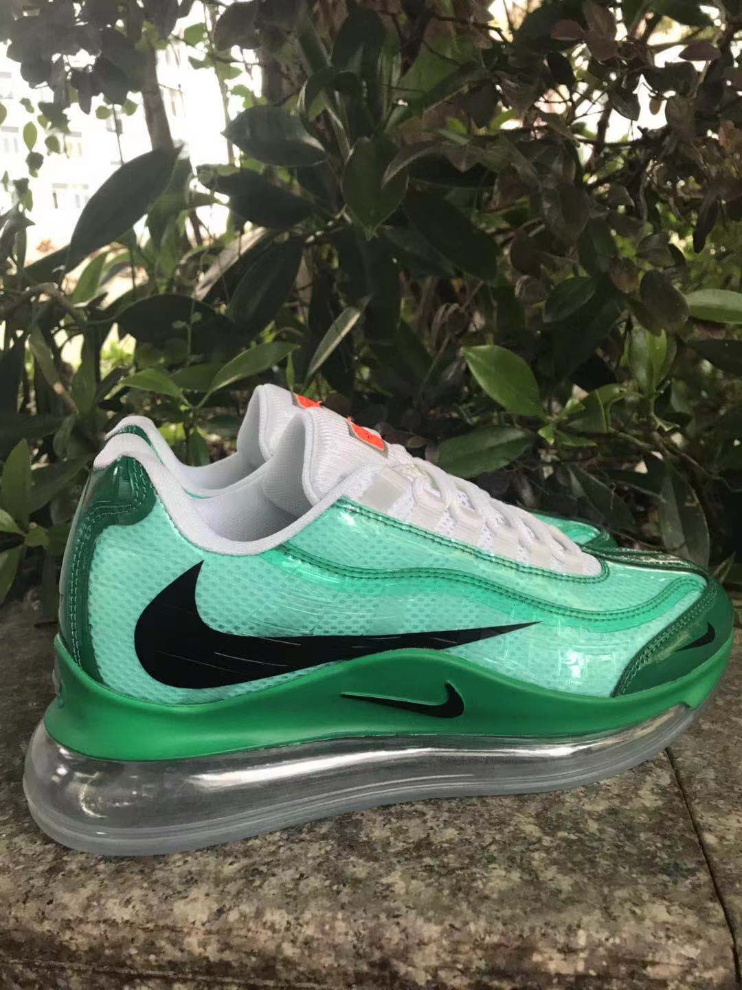 New Women Nike Air Max 720 95 Green Black Shoes